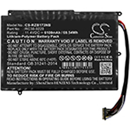Ilb Gold Laptop Battery, Replacement For Razer, Rz09-0220 Battery RZ09-0220 BATTERY